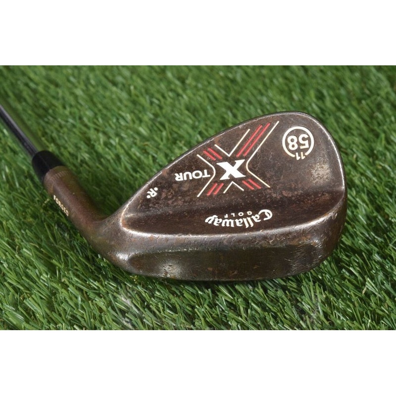 CALLAWAY GOLF X TOUR R 11 58 SAND WEDGE CALLAWAY X TOUR WEDGE FLEX SHAFT ~ L@@K!