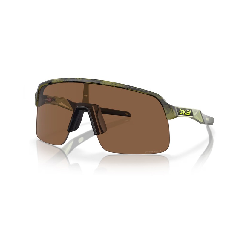 Oakley Sutro Lite Sunglasses|Matte Transparent Fern Swirl Frame|Prizm Bronze
