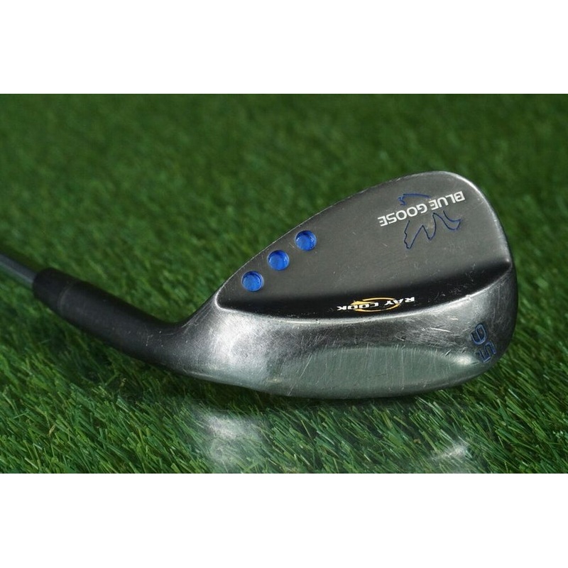 RAY COOK BLUE GOOSE BLACK SAND WEDGE, WEDGE FLEX STEEL 56 RH ~ L@@K!!