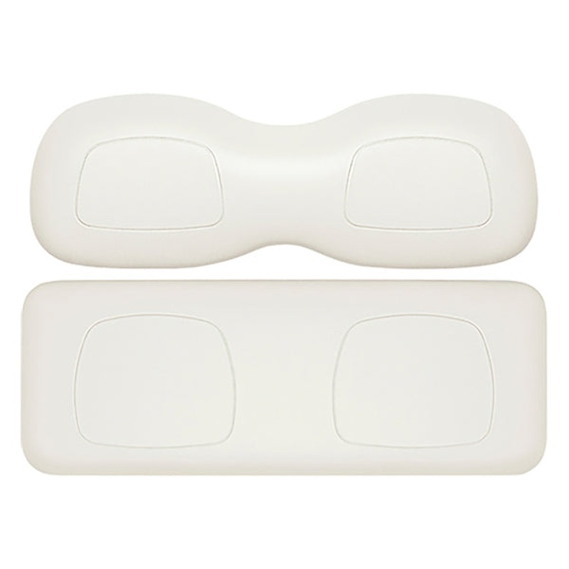 DoubleTake Classic Rear Cushion Set, Club Car Precedent 04+, Soft White