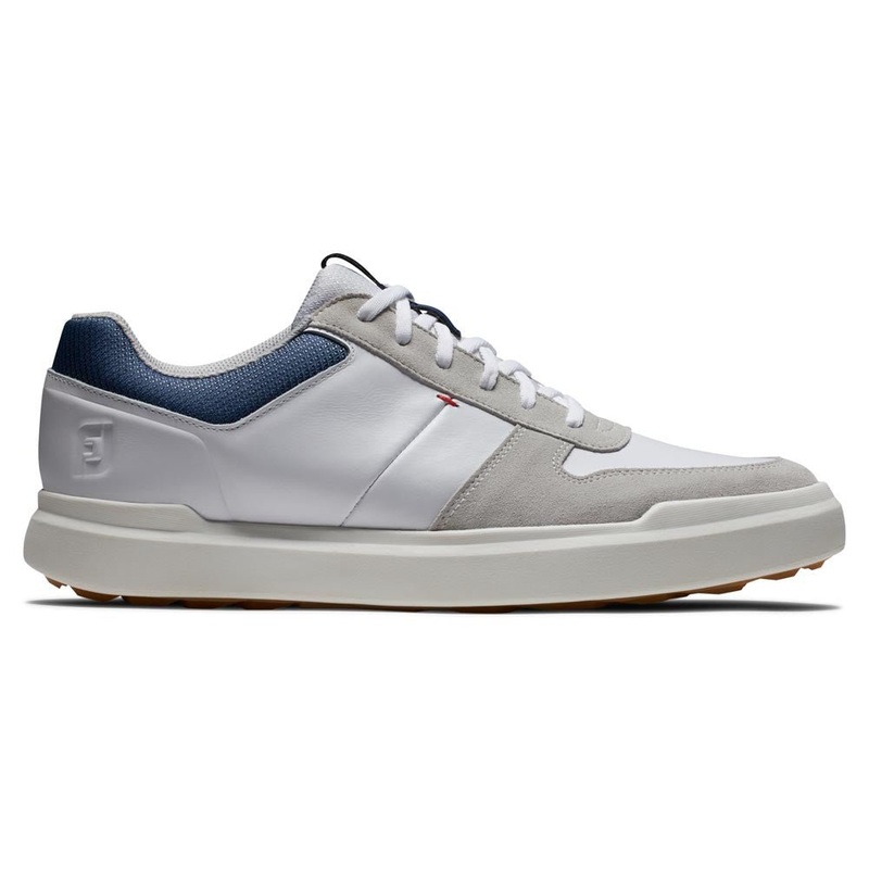 FootJoy Men’s Contour Casual Golf Shoes ( Color: White Grey)