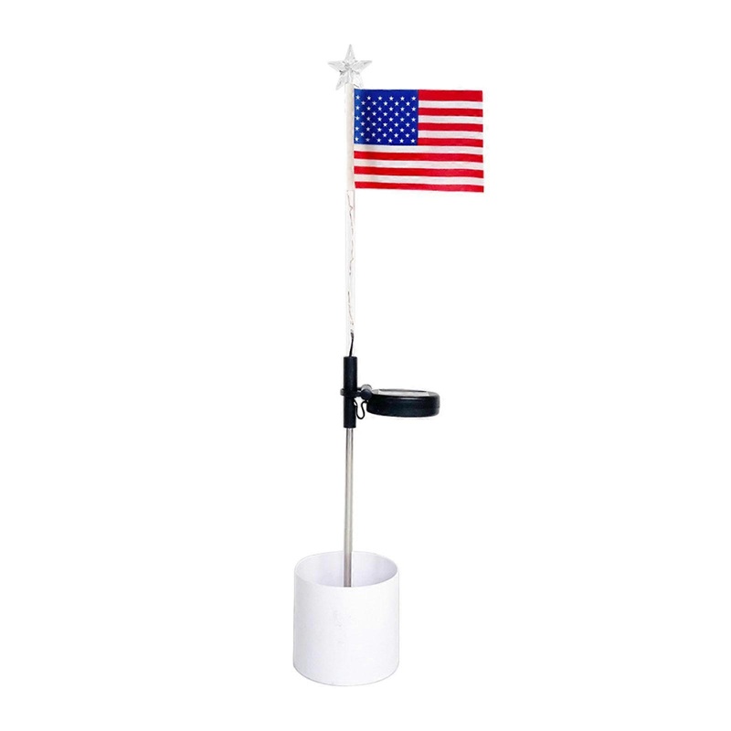 Mini Golf Flagstick Golf Hole Cup and Flag for Lawn Home Alignment Guide