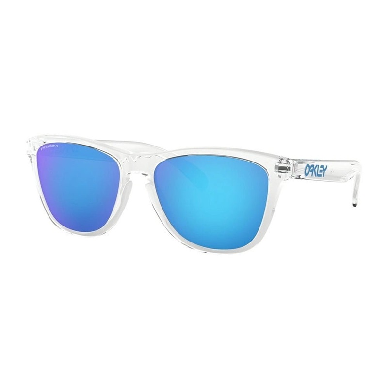 Oakley Frogskins Sunglasses – Crystal Clear/Prizm Sapphire