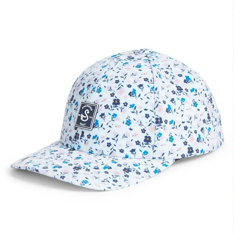 Swannies Lennon Golf Hat|White|Sky