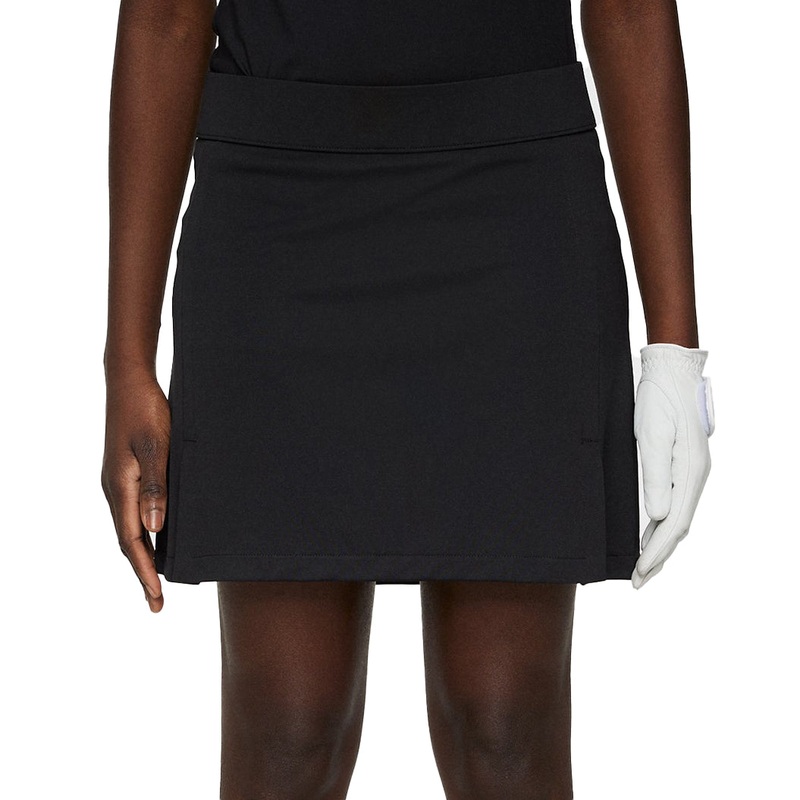 J.Lindeberg Women’s Amelie Mid Golf Skirt – Black