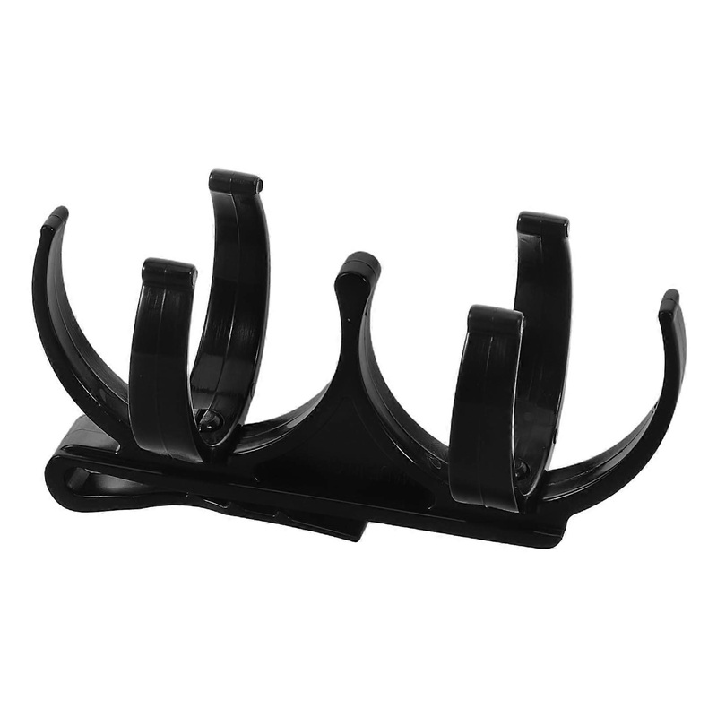 Golf Ball Holder Rotating Clip Foldable Double Ball Organizer Plastic Belt For Easy Training Access
