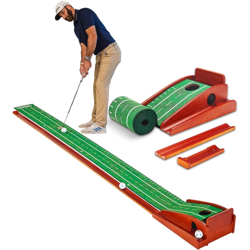 Indoor Golf Putting Green with 1/2 Hole Training for Mini Games  Practice