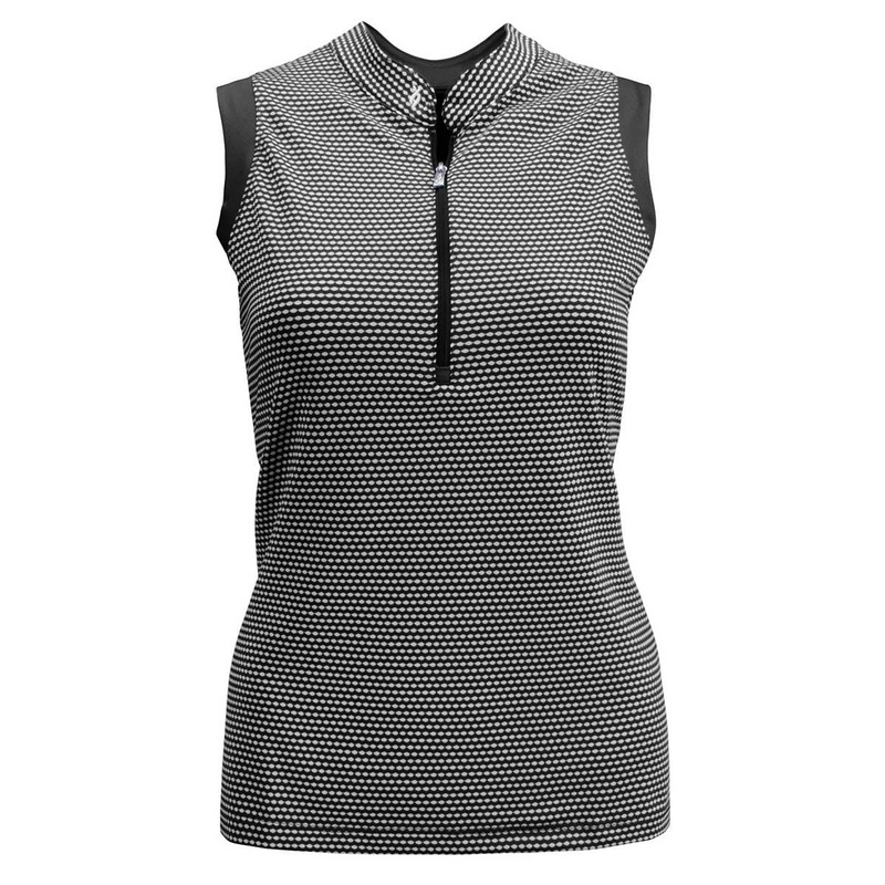 Nancy Lopez Flex Sleeveless Golf Polo
