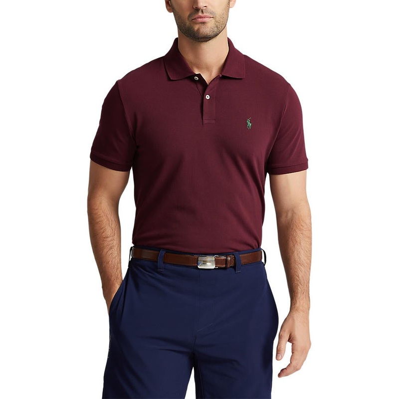 Polo Performance Ralph Lauren Cotton Pique Polo – Harvard Wine
