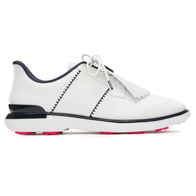 G/Fore Women’s Gallivan2r Side Stripe Golf Shoes – Snow/ Twilight