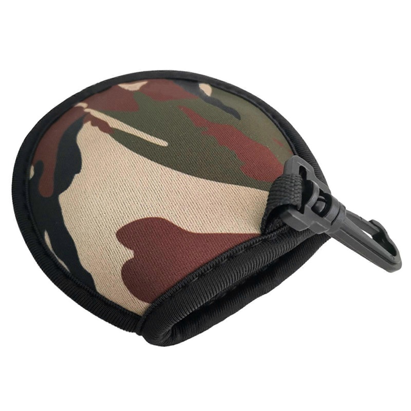 Golf Ball Cleaner Pouch Waterproof Golf Ball Washer Pocket Golf Ball Washer Pocket Pouch Golf Ball Cleaner Bag with Clip  Camouflag