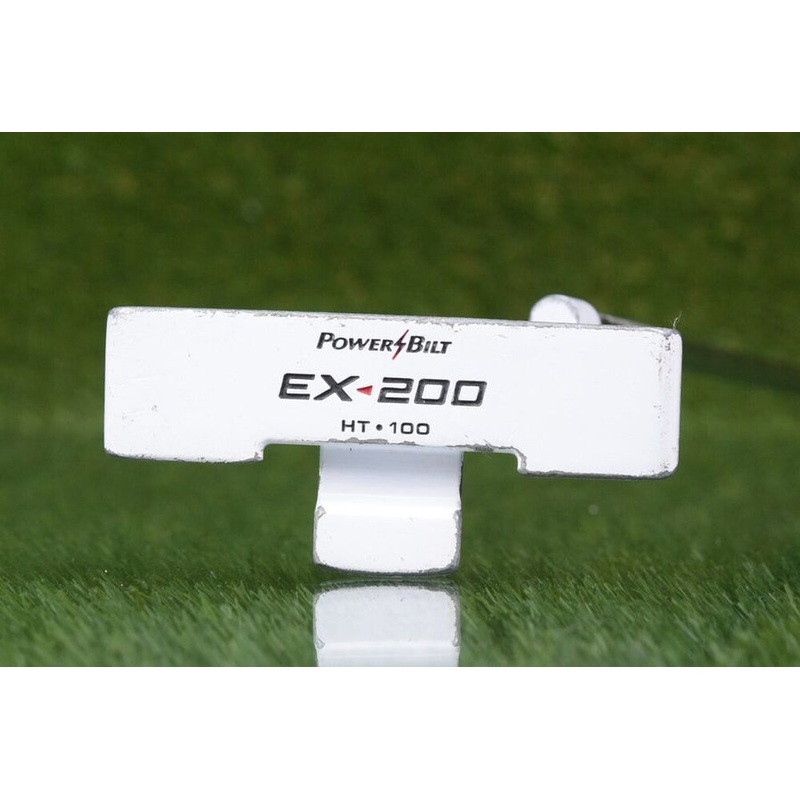 POWERBILT EX 200 HT-100 34.5 MALLET PUTTER W/ GOLF PRIDE MIDSIZE GRIP