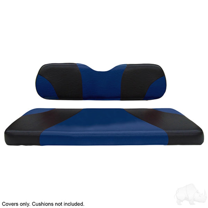 RHOX SS Cover Set, Sport Black/Blue, Fits All Models Except TXT PN# SEAT-701BBL-S-CV