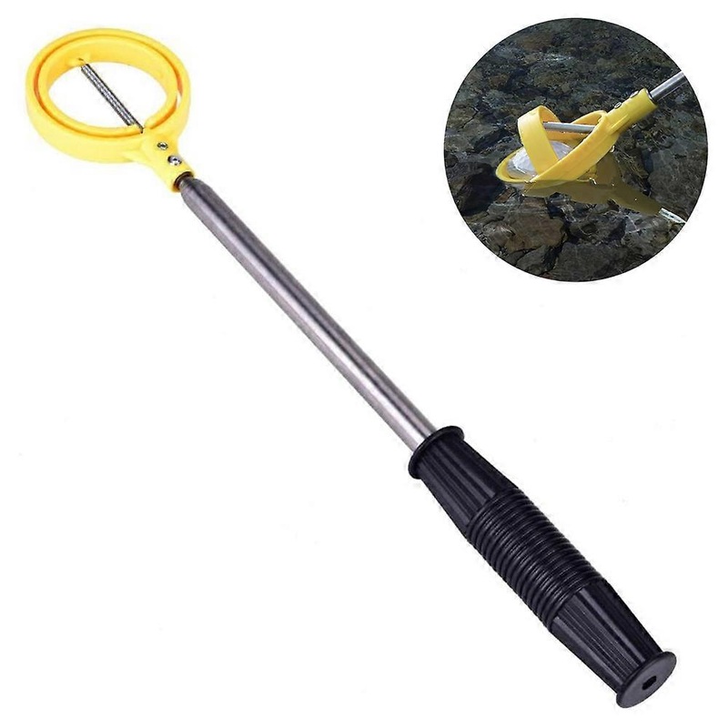 PIAO  Golf Ball Retriever Extendable, Stainless Golf Ball Retriever for Water Bushes Alligator, Golf Ball Pick Up Retriever Grabber, Golf Gift for Men