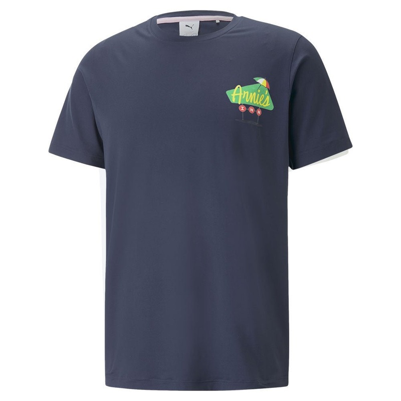 Puma X AP Cloudspun Tee|Navy Blazer|White|Small|Medium|Large|X-Large|XX-Large|XXX-Large