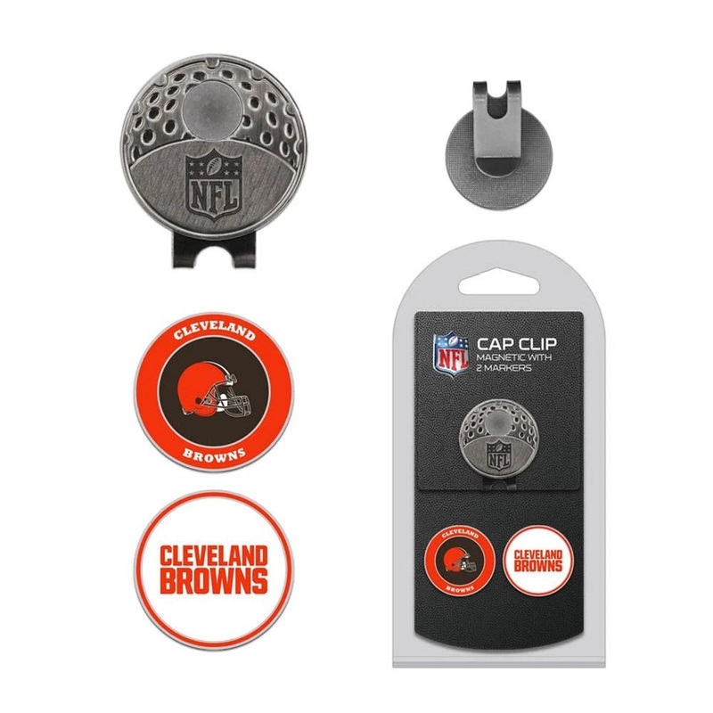 Team Golf NFL Hat Clip with Ball Marker – Cleveland Browns