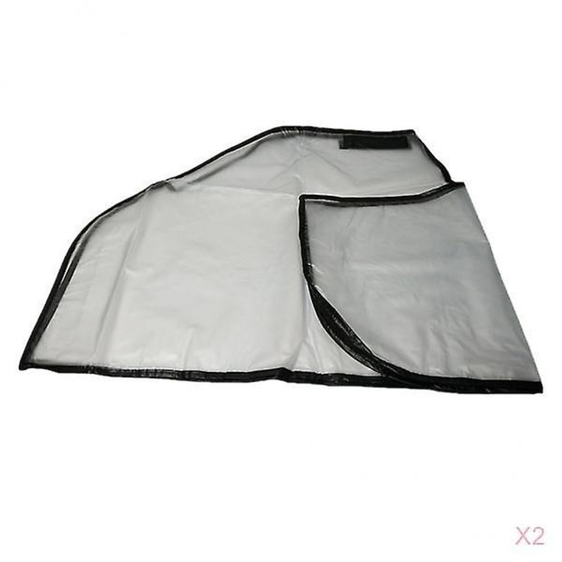2 Waterproof Golf Club Travel Bag Rain Cover Protect Case Raincoat Accessory
