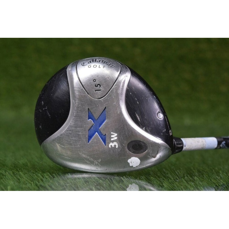 CALLAWAY GOLF X 15 3 WOOD W/ FUJIKURA STIFF FLEX GRAPHITE SHAFT LEFT HANDED