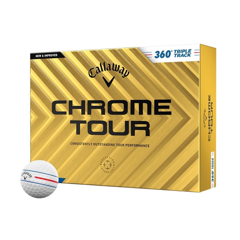 Callaway Chrome Tour 360 Triple Track Golf Balls – 2024