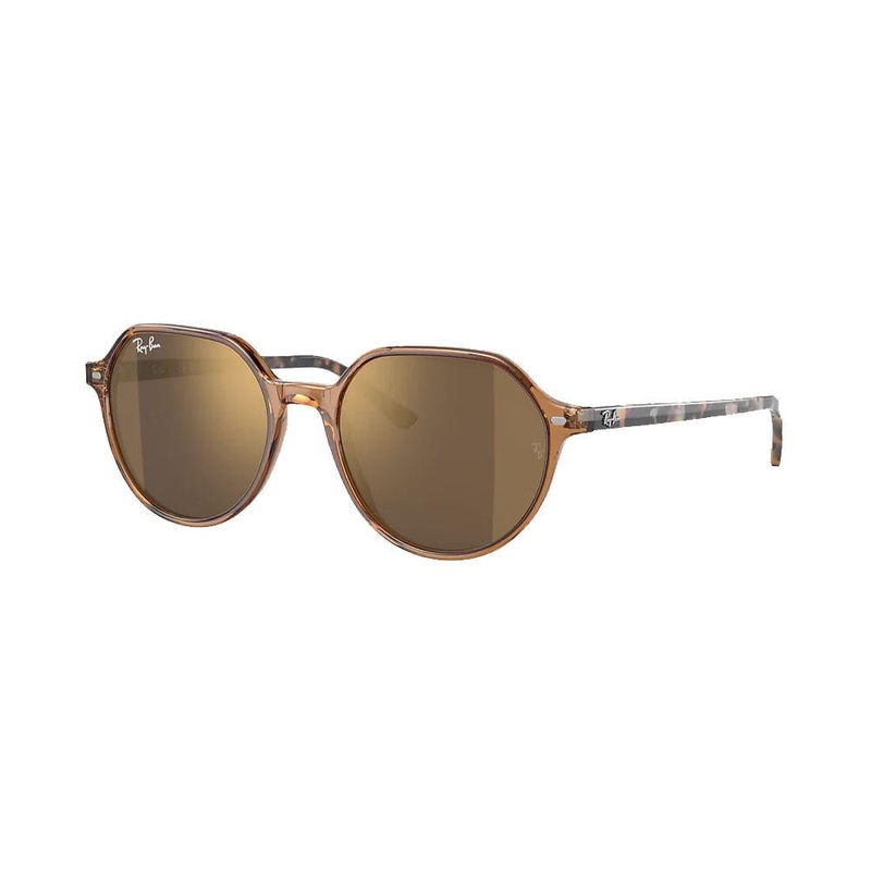 Ray-Ban Thalia – Transparent Brown/Gold Mirror