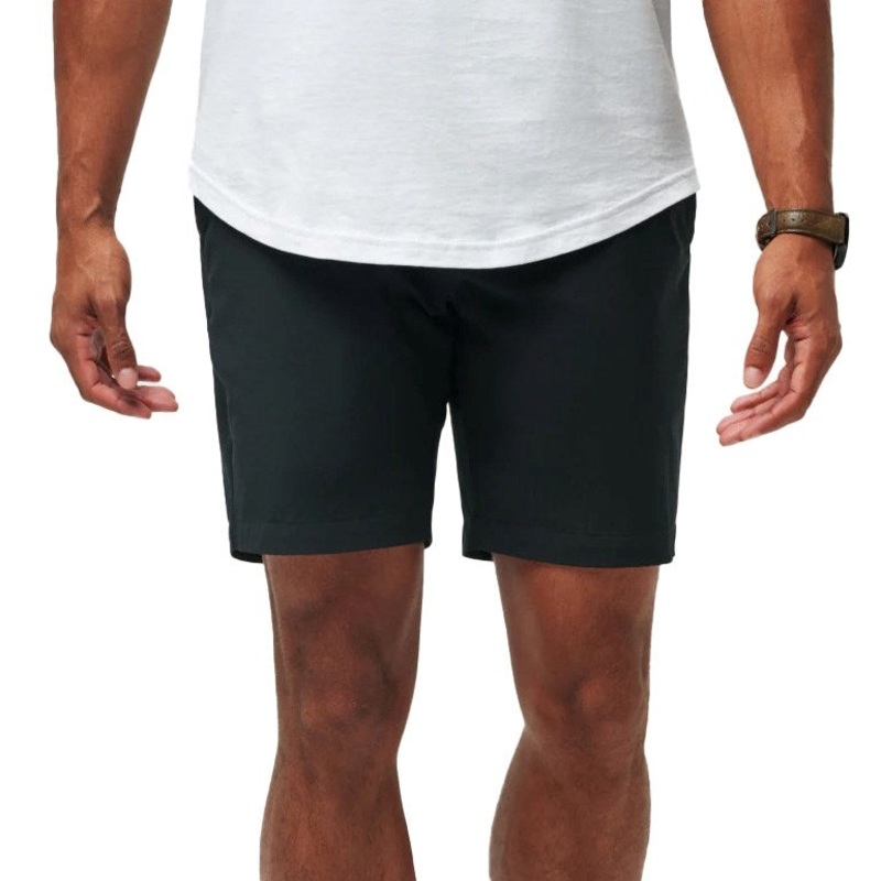 Travis Mathew Tech Chino Golf Shorts – Black