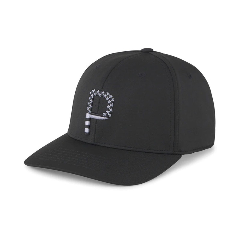 Puma Pars & Stripes P Hat|White Glow|Navy Blazer|Black