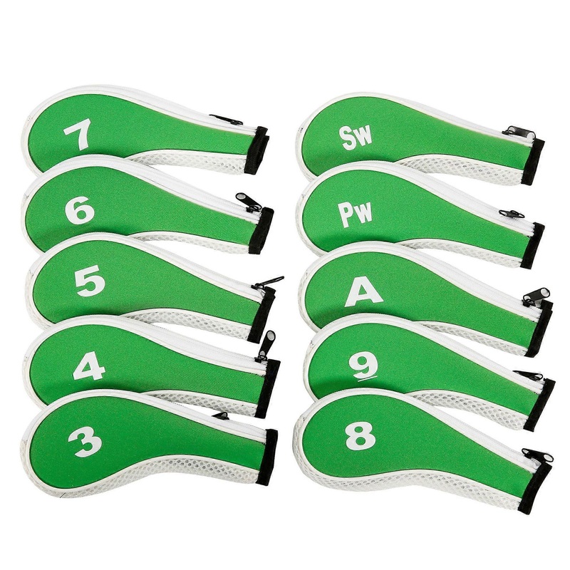 Quality Golf Club Headcovers Head Cover Iron Set Colour: Protect (blue)(10pcs)