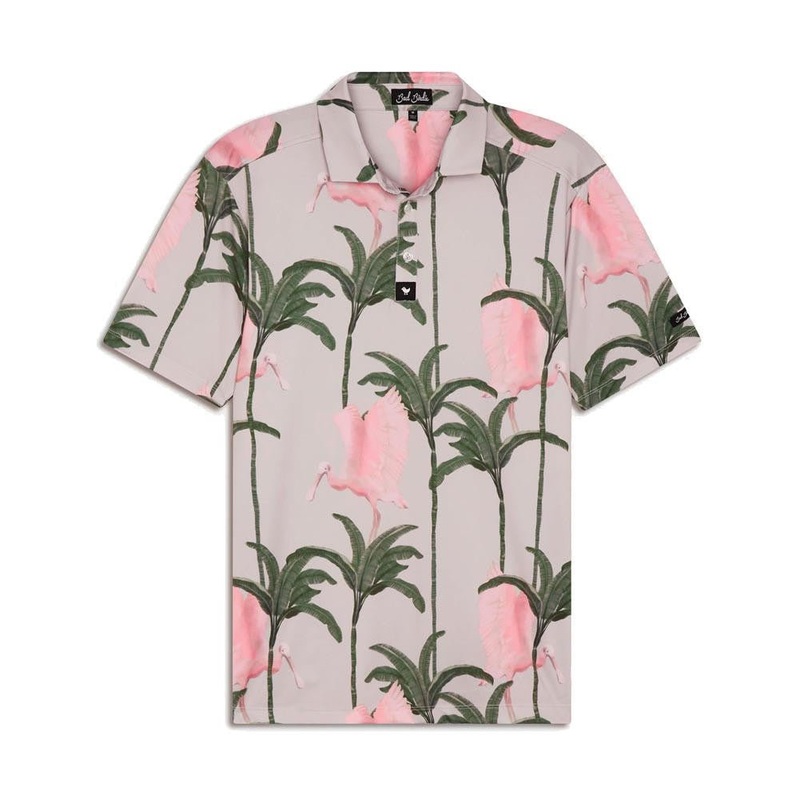 Bad Birdie Flamingo Low Golf Polo