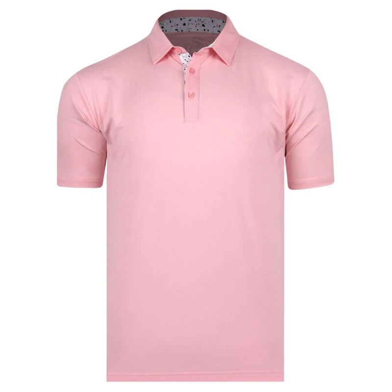 Swannies Kirkwood Golf Polo|Flamingo Heather|Small|Medium|Large|X-Large|XX-Large