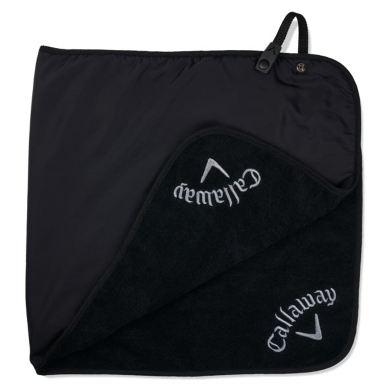 Callaway Rainhood Golf Towel|Black