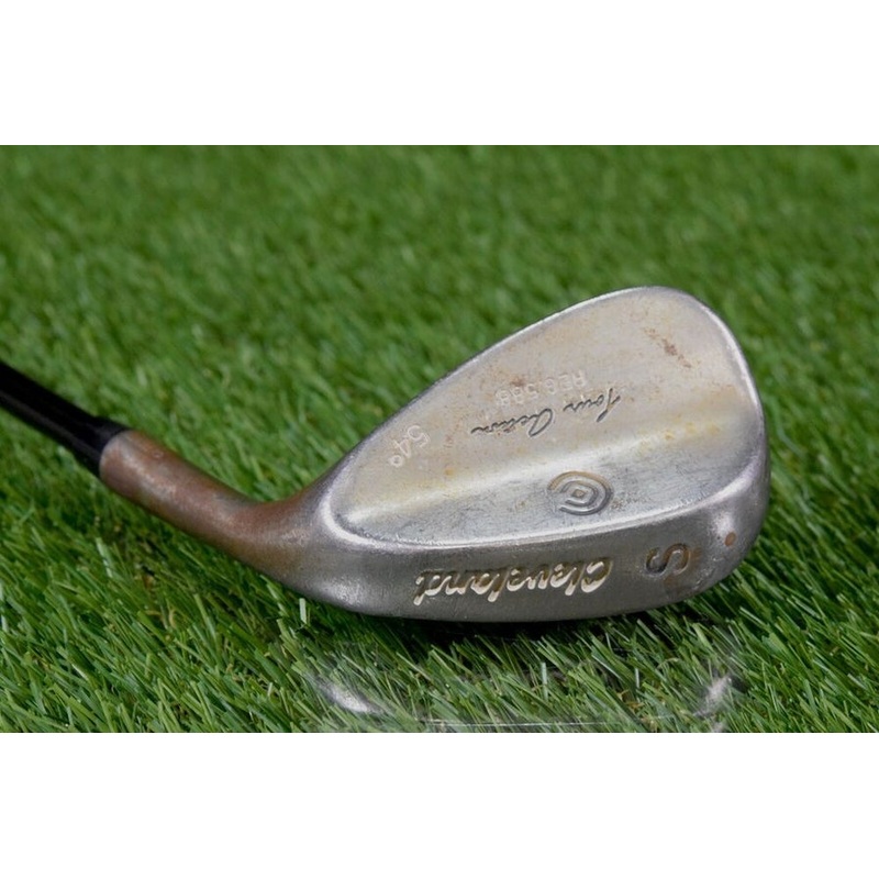 CLEVELAND GOLF TOUR ACTION 54* SAND WEDGE W/ UST WEDGE FLEX RAW TOUR GRIND