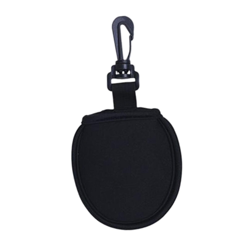 Golf Ball Cleaner Pouch Protector for Protecting Golf Balls Sports Red