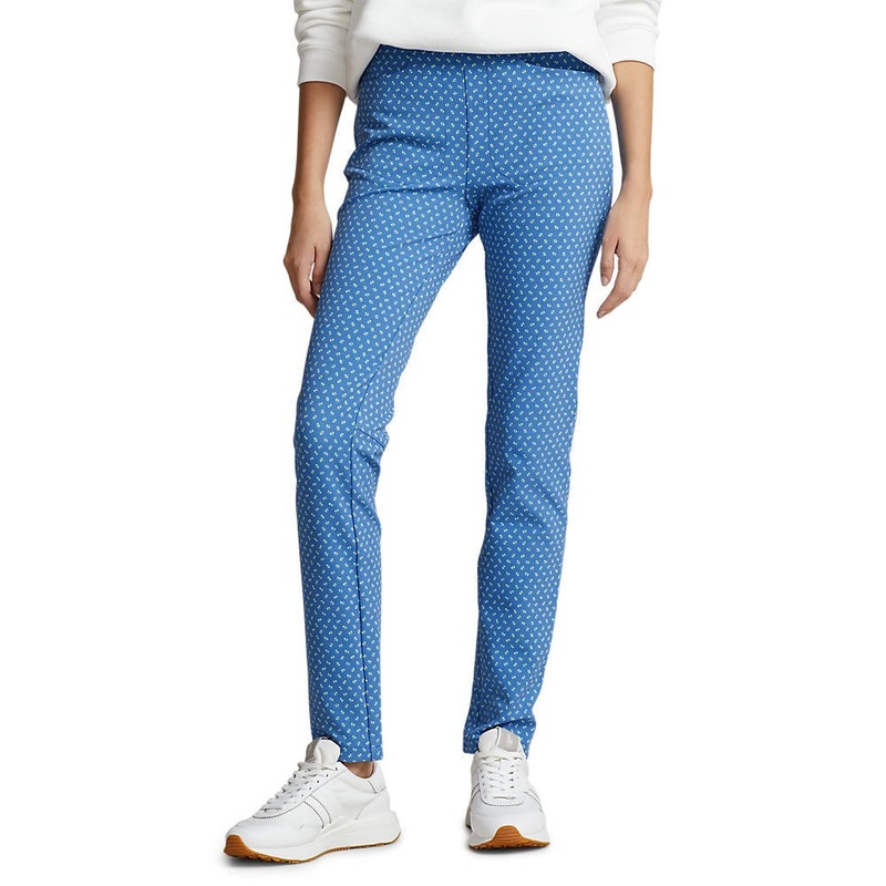 RLX Ralph Lauren Women’s Printed Eagle Pants – Mini Floral Deco Blue