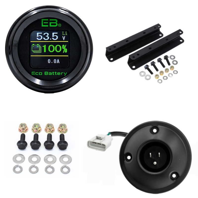 Yamaha G19/G22 Installation Kit for Eco 51v 105ah Skinny LifePo4 Lithium Battery PN# I-3531