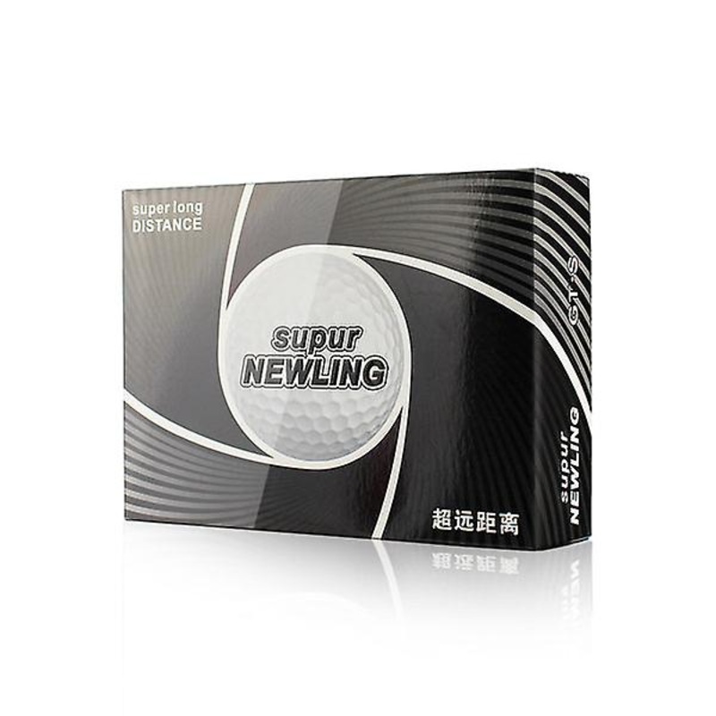 1 Box Supur Newling Golf Balls Supur Long Distance 3 Layers Golf Game Ball 12 Pcs Golf Distance Balls
