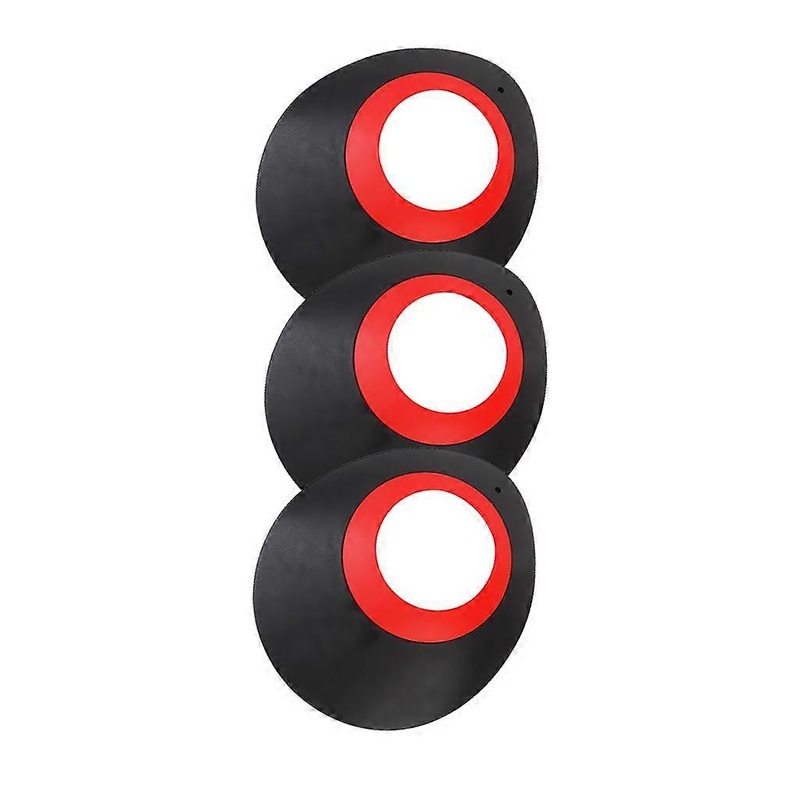 3pcs Rubber Golf Putting Green Cup Hole Outdoor Indoor Practice Aid Tool
