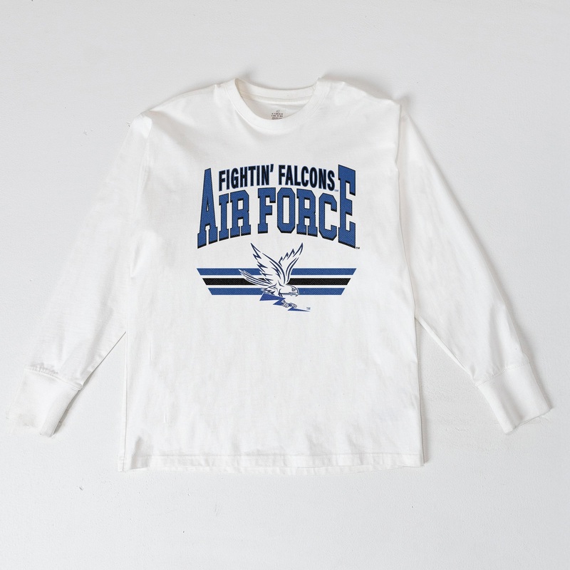 AIR FORCE FALCONS SWIFT STRIKE ESSENTIAL RELAXED FIT LONG SLEEVE TEE