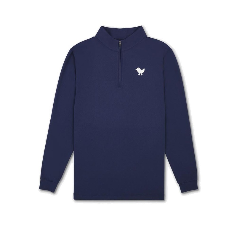 Bad Birdie Navy Quarterzip|Navy|Small|Medium|Large|X-Large|XX-Large