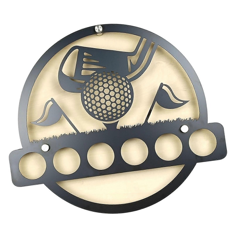 Golf Balls Wall Mounted Decor Golf Ball Storage Stand Golf Ball Holder