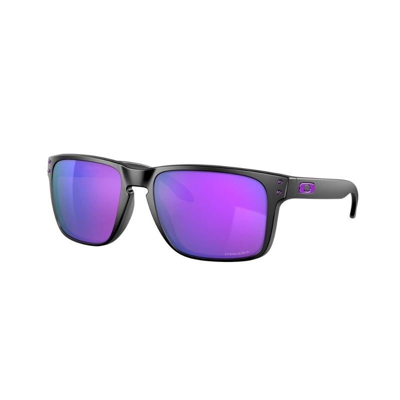 Oakley Holbrook Xl Sunglasses|Matte Black|Matte Black Camoflauge|Prizm Violet|Prizm Deep Water Polarized|Prizm Ruby