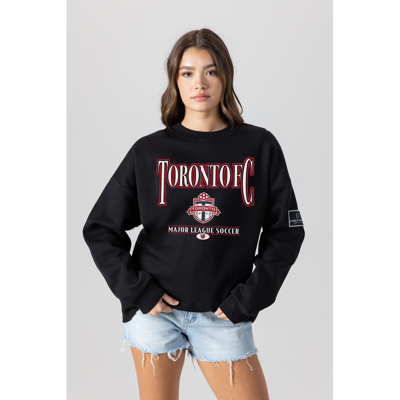 TORONTO FC Players Only Fleece Drop-Shoulder Crew