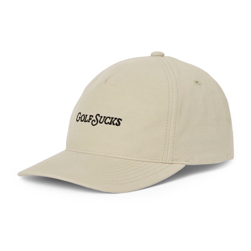 Travis Mathew Golf Sucks Snapback Golf Cap – Italian Sand