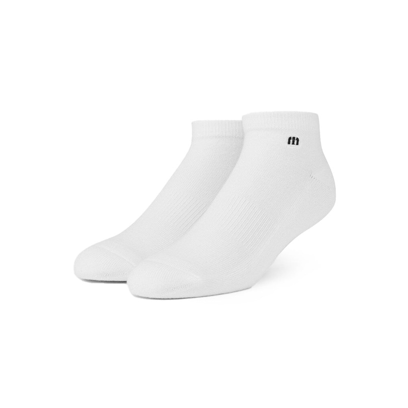 Travis Mathew Shorty Smalls 2.0 Golf Sock – White