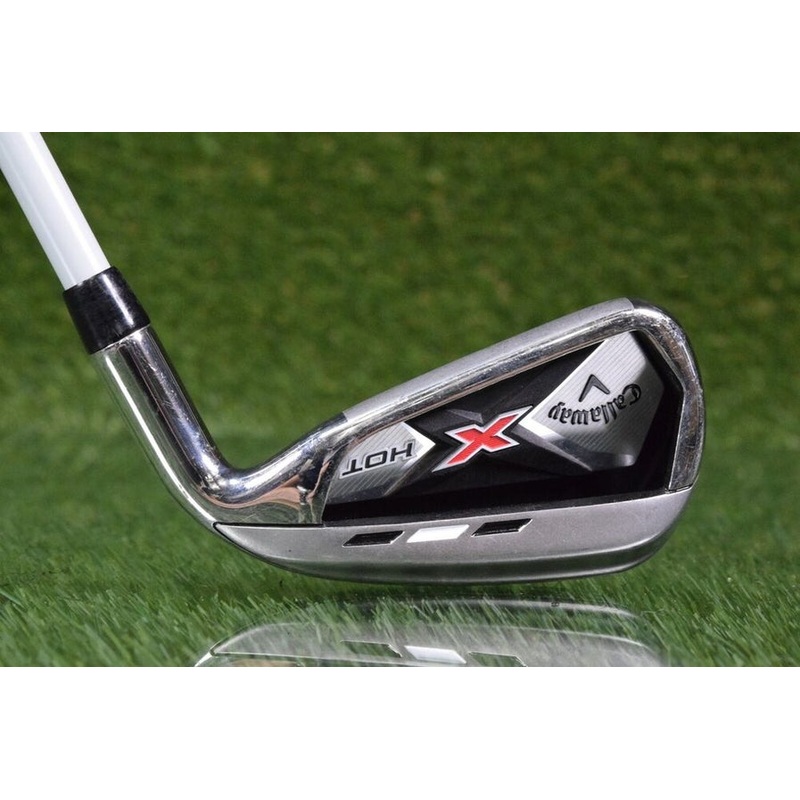 CALLAWAY GOLF X HOT 6 IRON W/ X HOT REGULAR FLEX i-75G GRAPHITE SHAFT