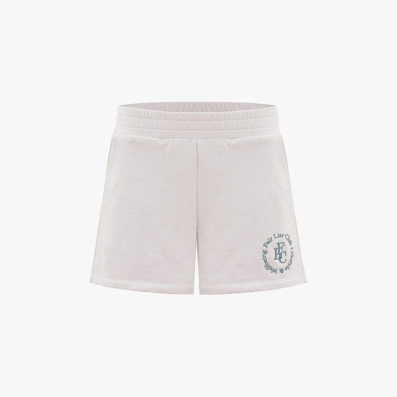 [FLC] LIFESTYLE SWEATSHORTS|WHITE|PINK|BLACK|BEIGE|S|M