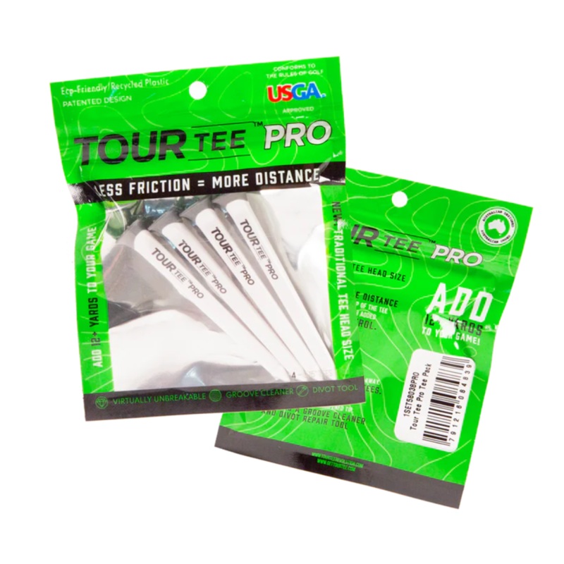 TourTee Pro 3 1/4 Golf Tees – 4 Pack
