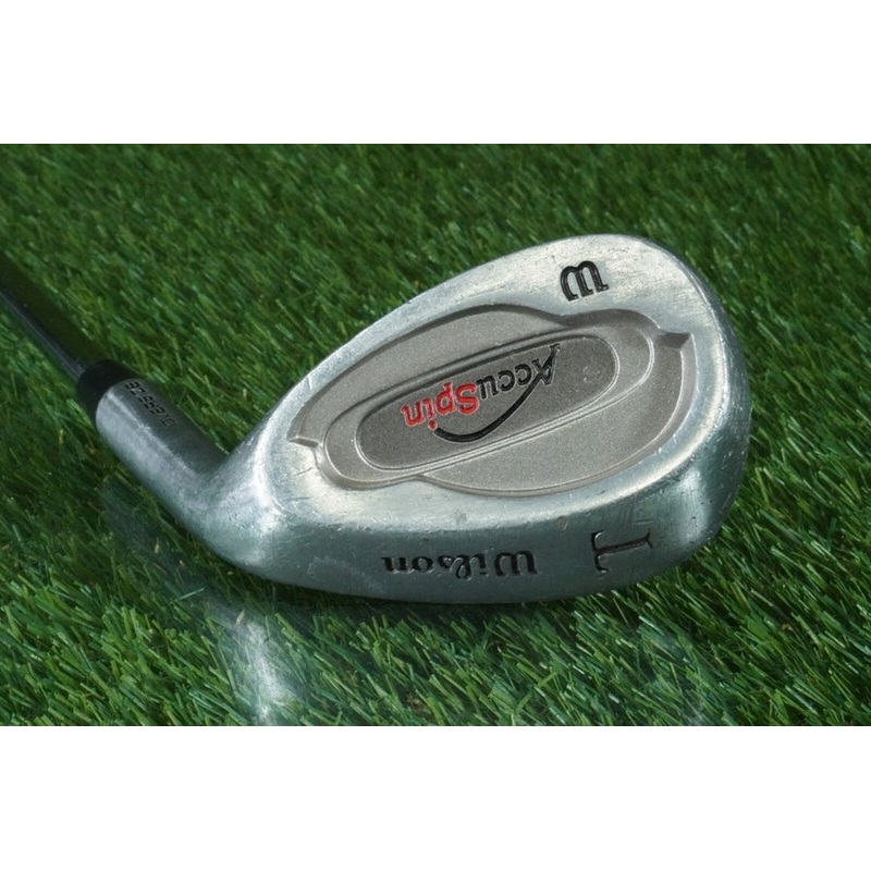 WILSON ACCUSPIN TROUBLE WEDGE T TW OVERSIZE TRUE TEMPER STEEL SHAFT RH ~ L@@K!!