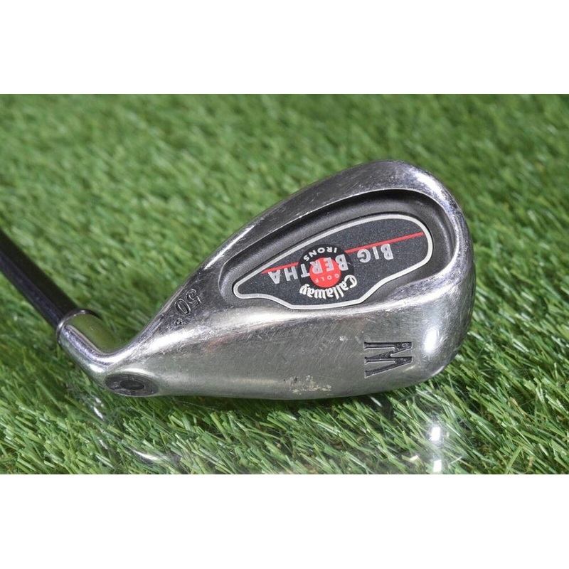 CALLAWAY 2004 BIG BERTHA 50 GAP ATTACK WEDGE W RICH 75I REGULAR FLEX GRAPHITE