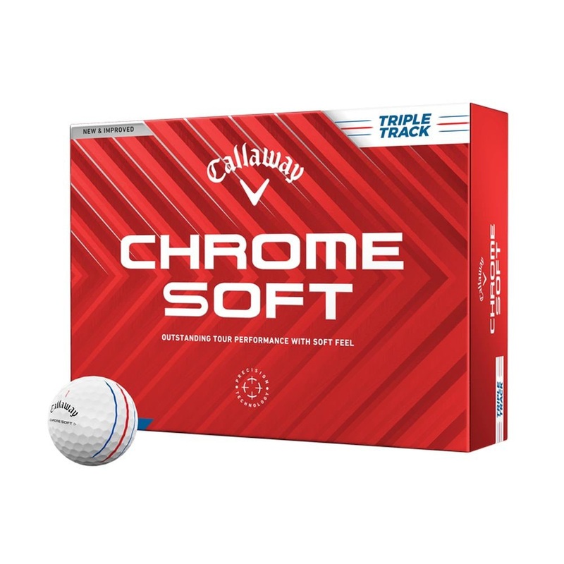 Callaway Chrome Soft Triple Track Golf Balls – 2024