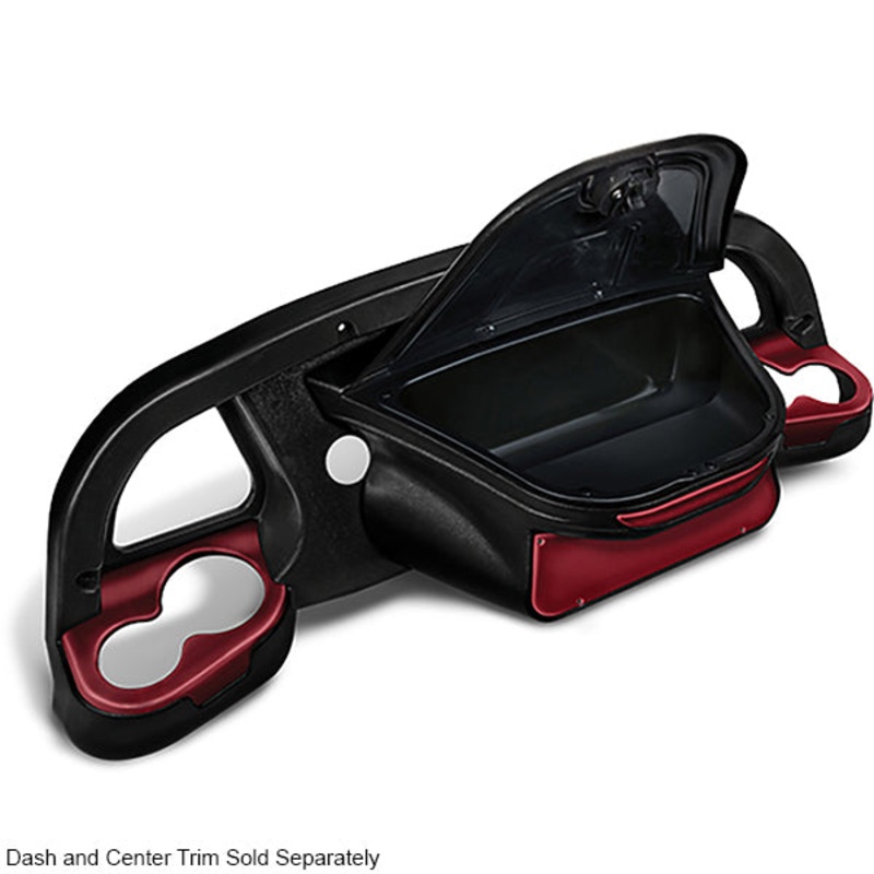 DoubleTake Sentry Dash Cup Holder Trim Set of 2, Club Car Precedent 04+, Ruby